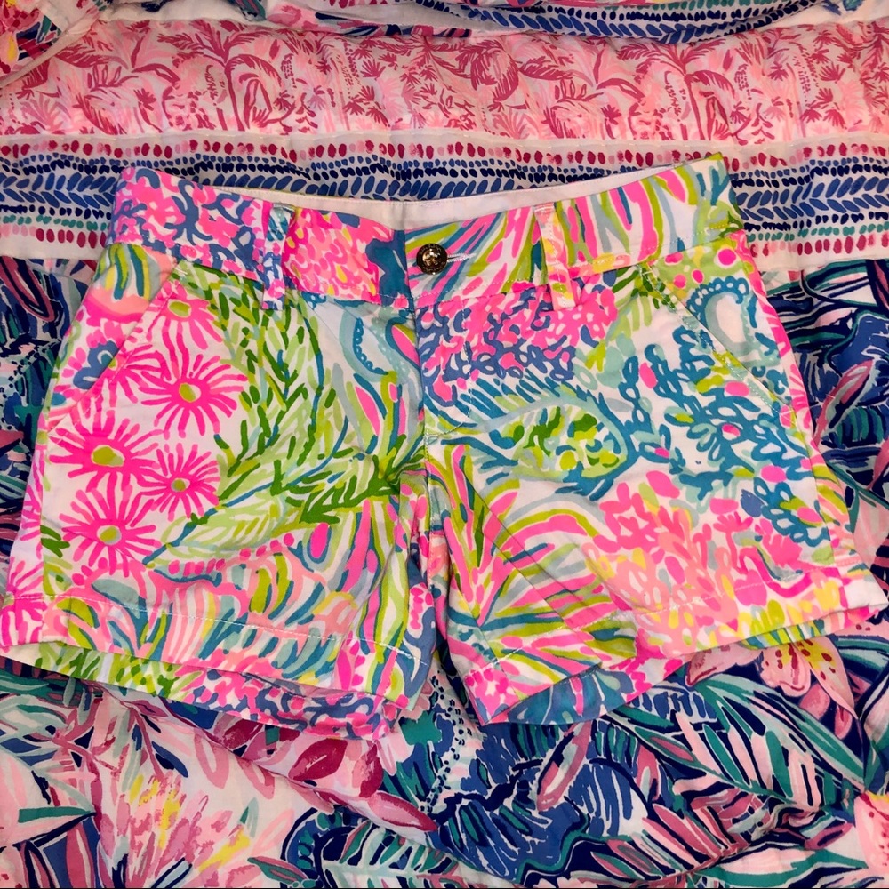 Lilly Pulitzer Callahan Shorts sz 2